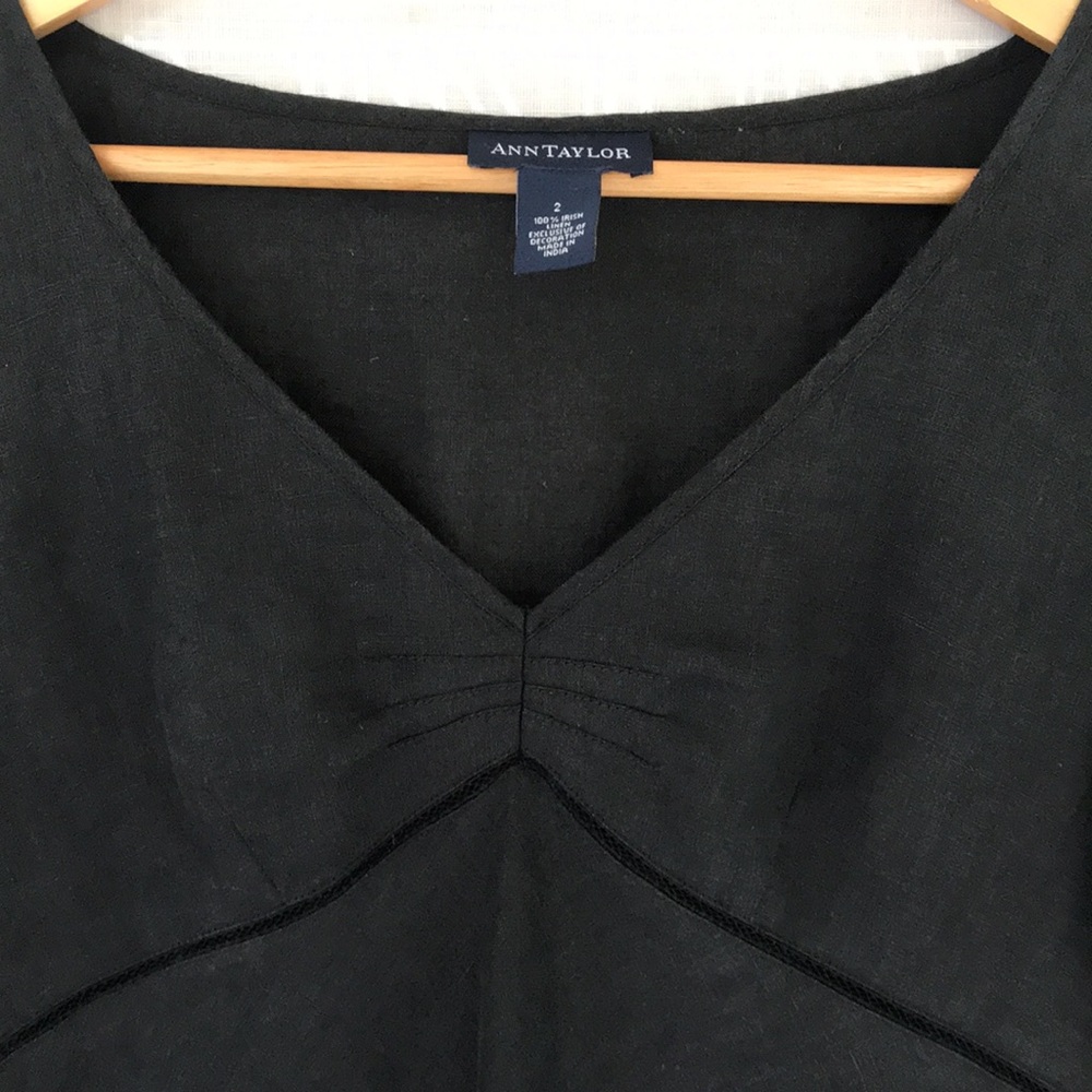 Ann Taylor Linen Top - Picture 3 of 7